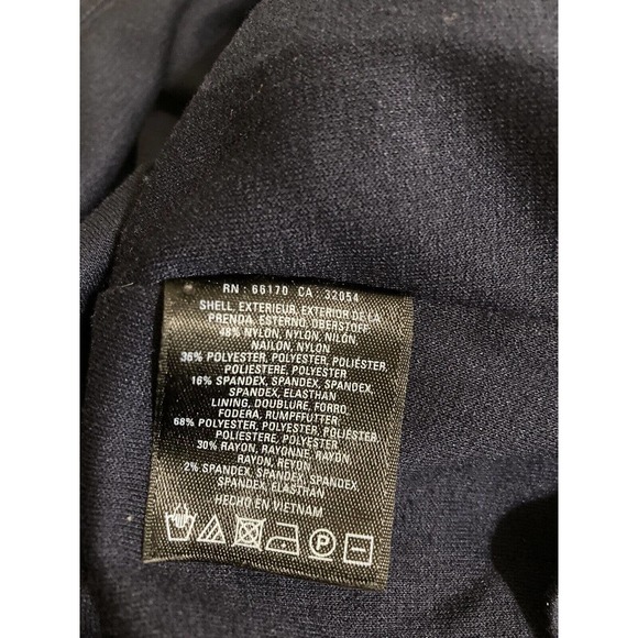 Anthropologie Meadow Rue Size Medium Midnight Blue Lined Velvet Dress￼ A Line - Picture 8 of 8